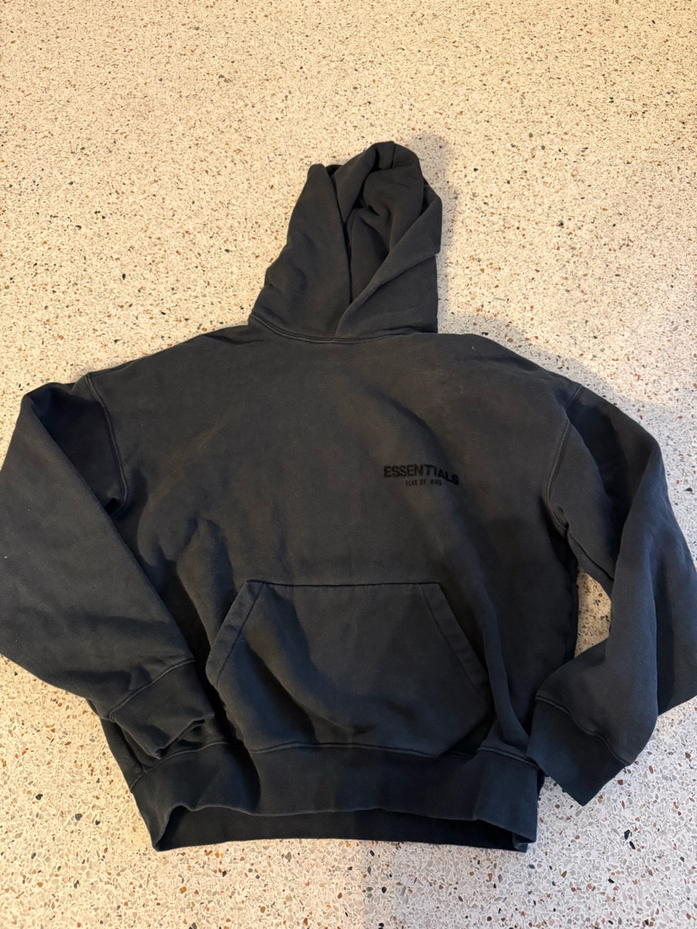 Essentials Black Hoodie